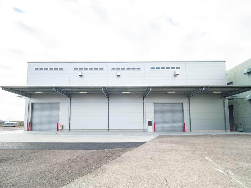 岐阜県各務原市　倉庫増築工事の完成写真